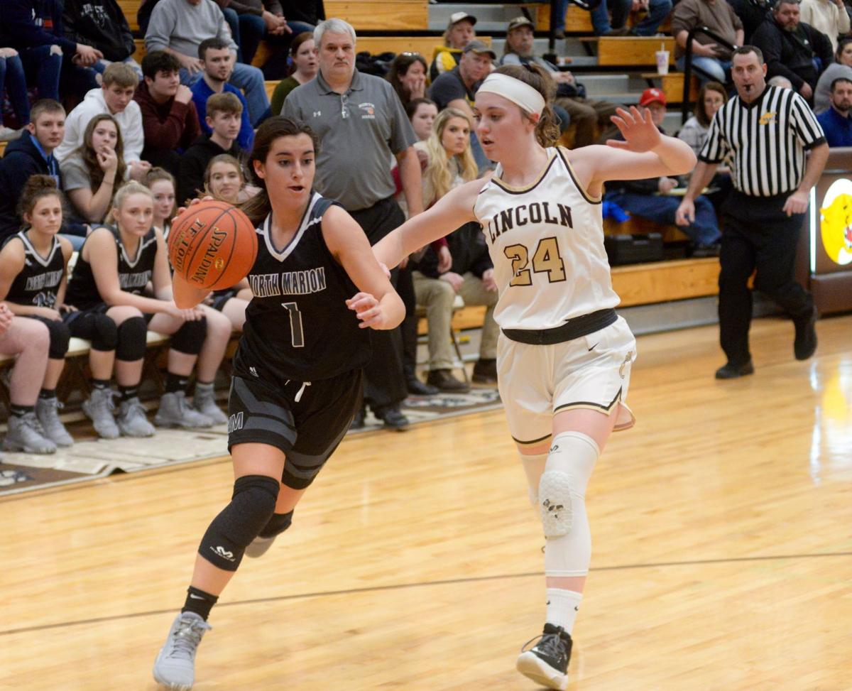 Girls Basketball Photo Gallery North Marion 68 Lincoln 65