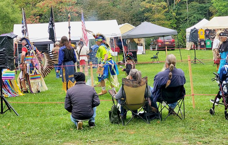 Austin Dam PowWow caught in the rain Local