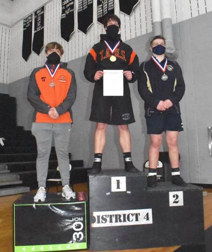 Two area wrestlers capture Sectional Titles | Free Press-Courier ...