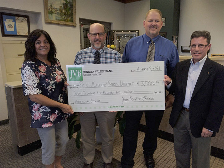 JVB donates to Port Allegany schools
