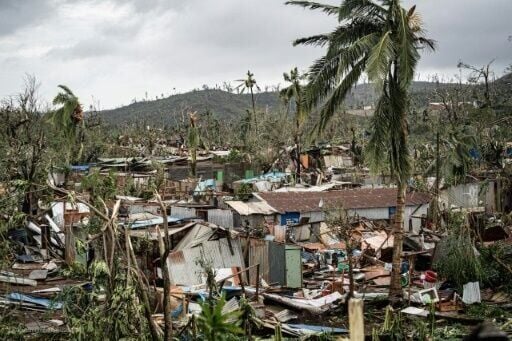 France's Macron Arrives In Cyclone-hit Mayotte To Assess Devastation ...