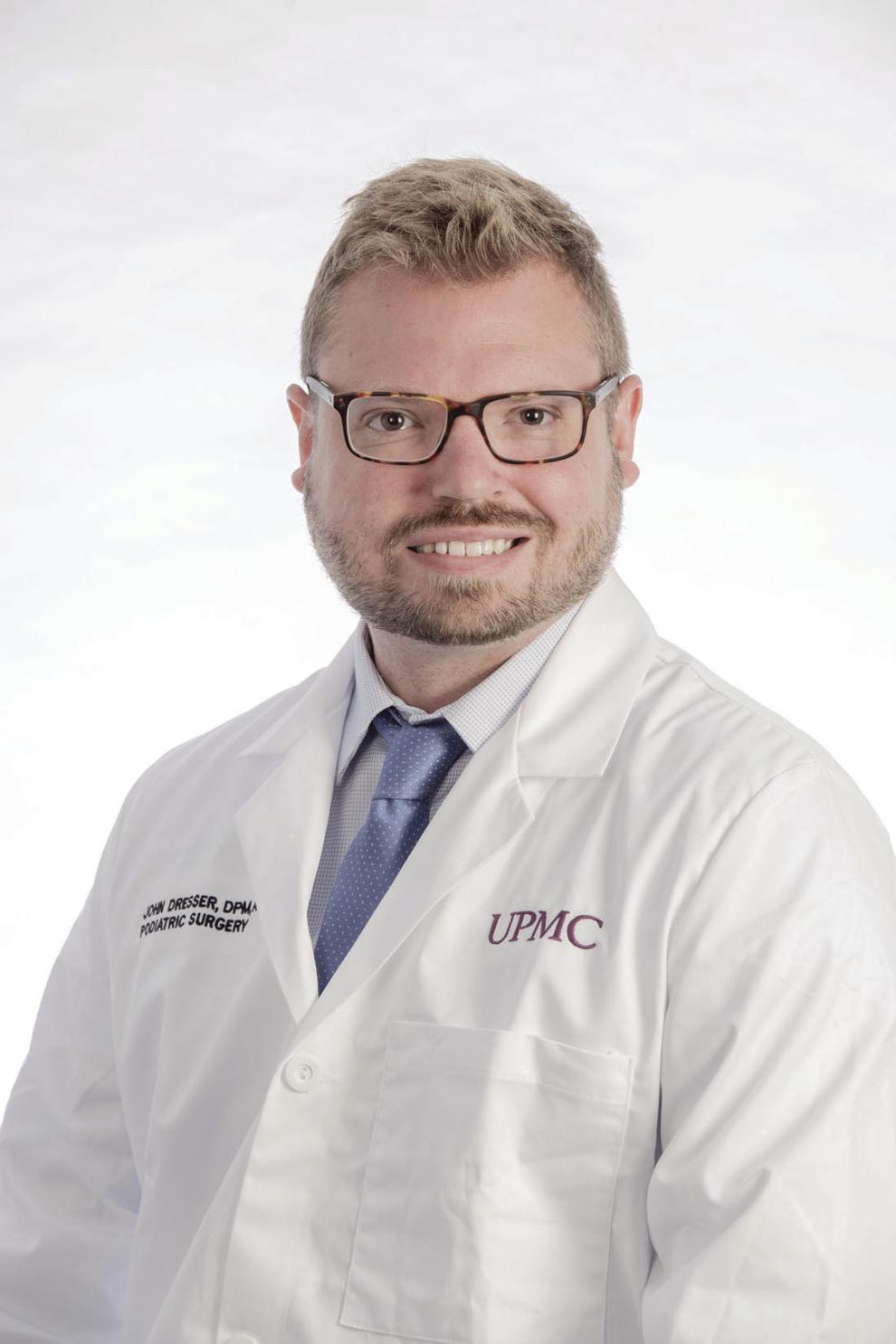 UPMC Cole John Dresser, DPM, to the UPMC Specialty Care team