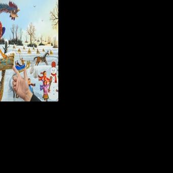 Hajko and his fellow artists have become world-famous for their childlike renderings of the traditional village life of the Slovak minority in the flatlands of the Banat region, north of the Danube