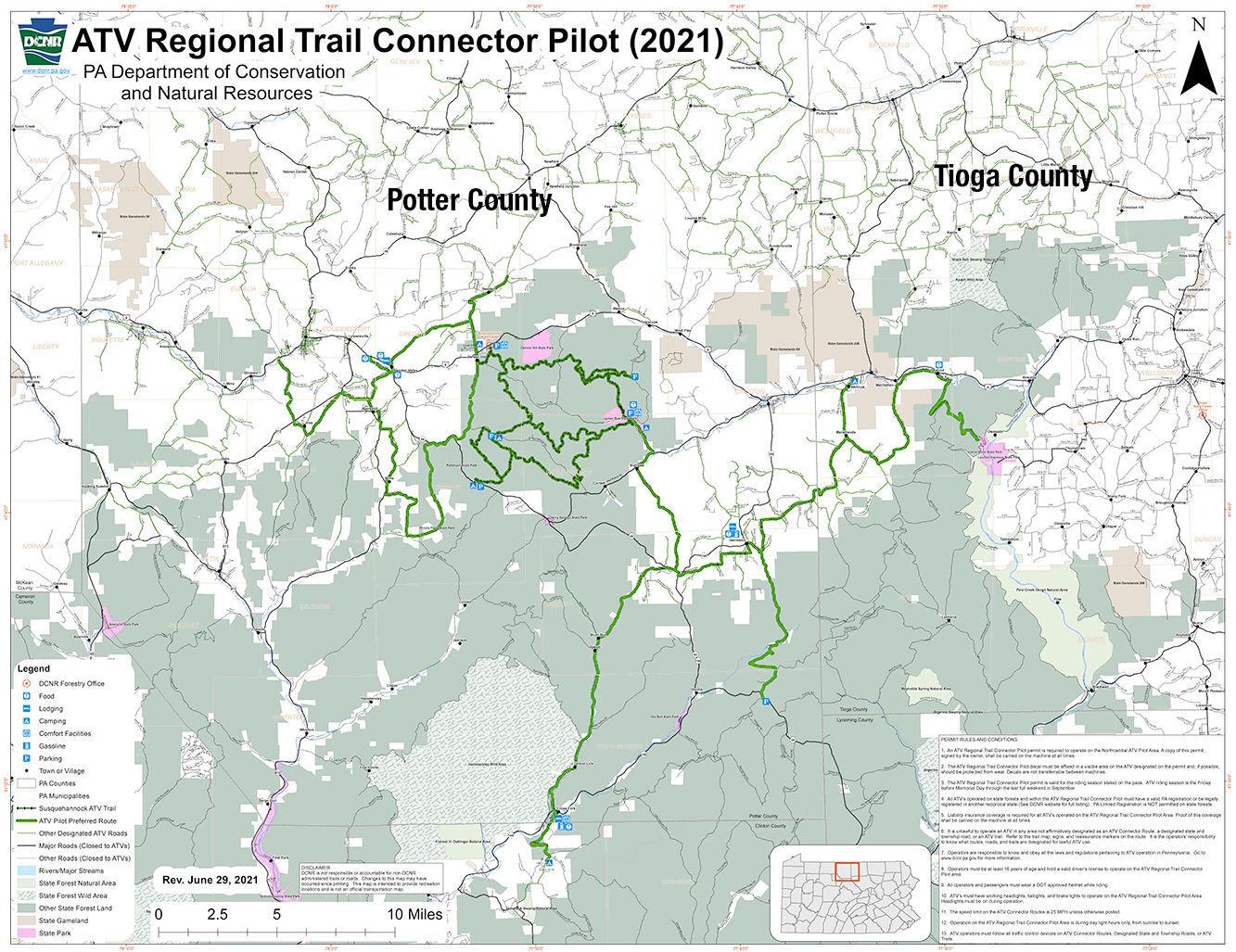Pilot ATV trail connector program begins Community