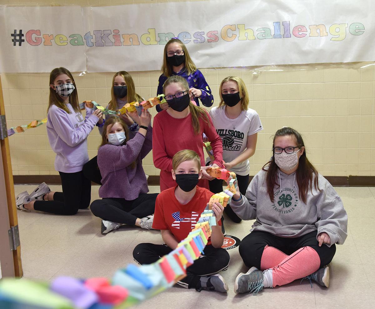 Rings of kindness encircles school