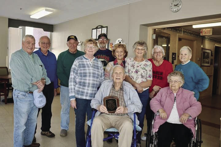 George Morley awarded Lifetime Achievement Award for years of service to senior center