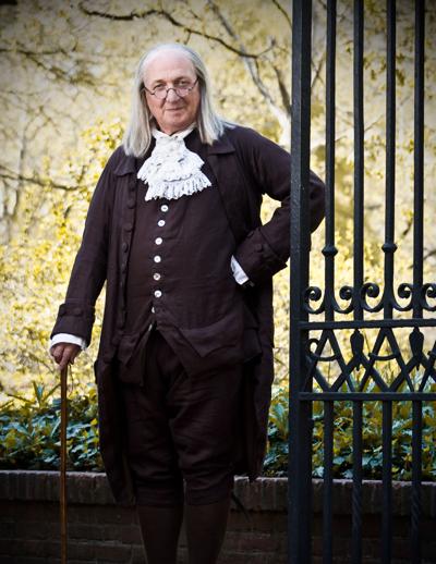 History Comes Alive series to present Bill Robling as Benjamin Franklin ...