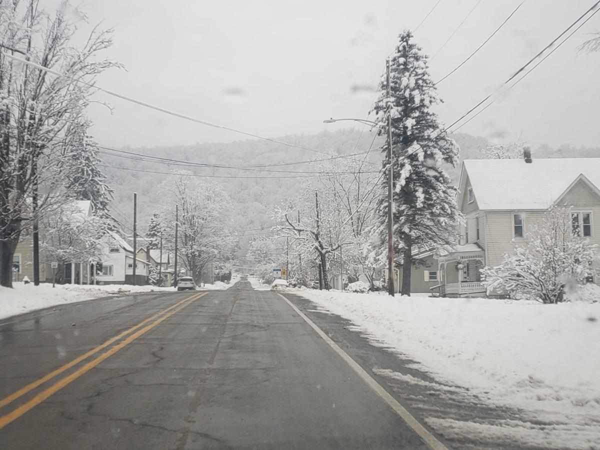 Winter weather falls on Coudersport