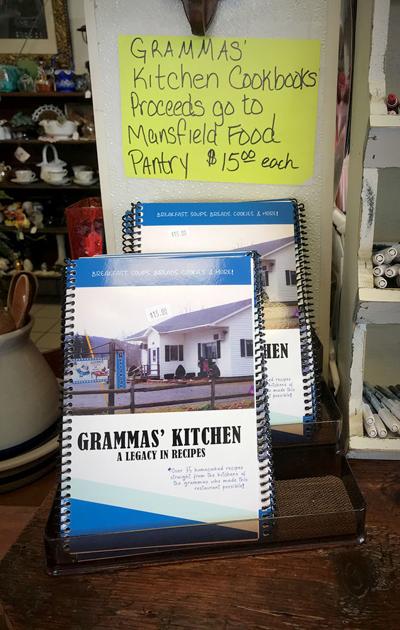 Cookbook sale supports food pantry