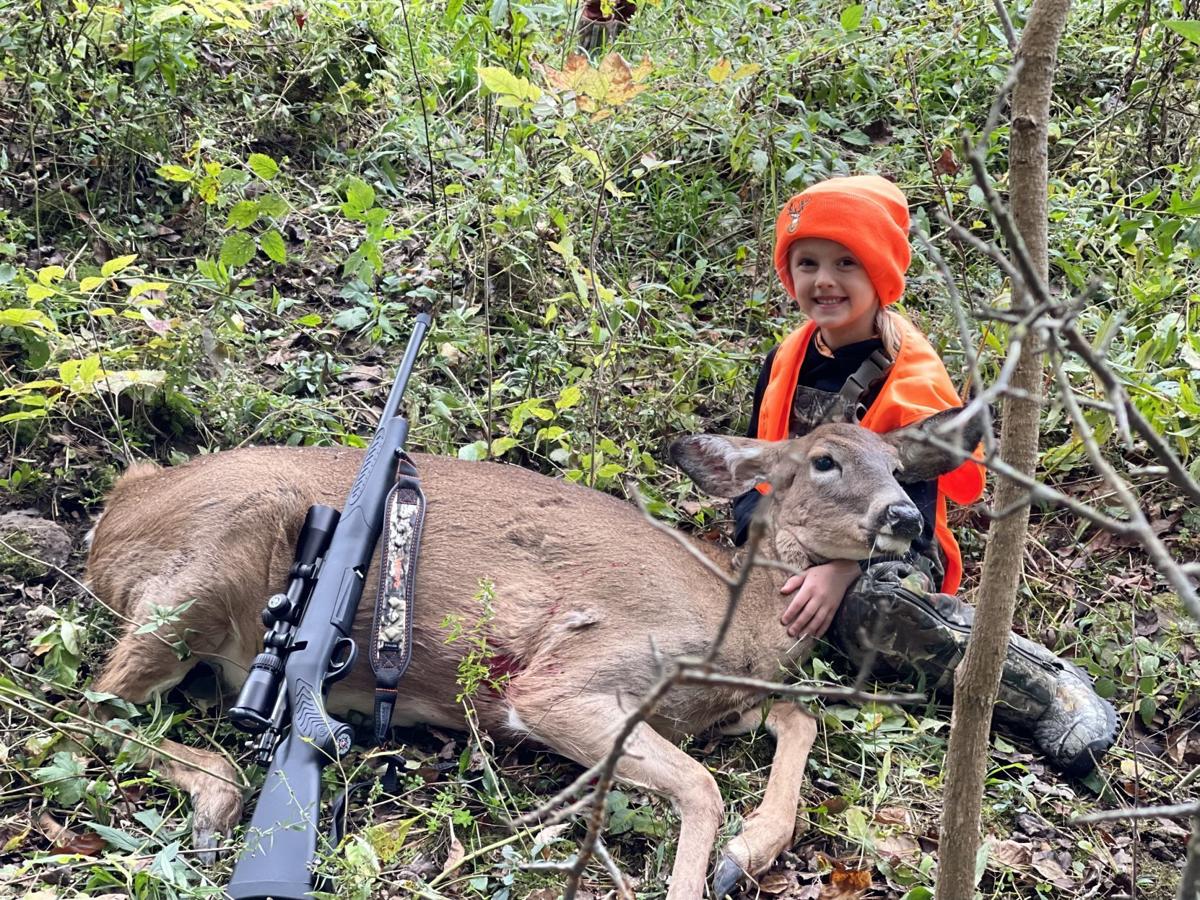 6-year-old harvests first deer