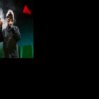 Musician Mark Mothersbaugh of Devo performs at Coachella