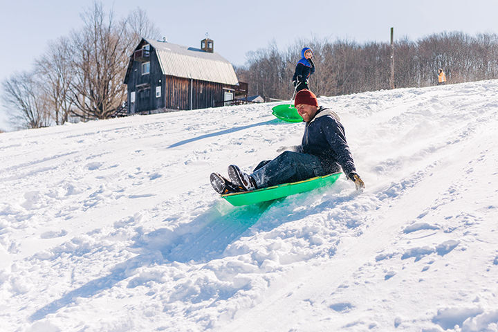 Family Sledding Day