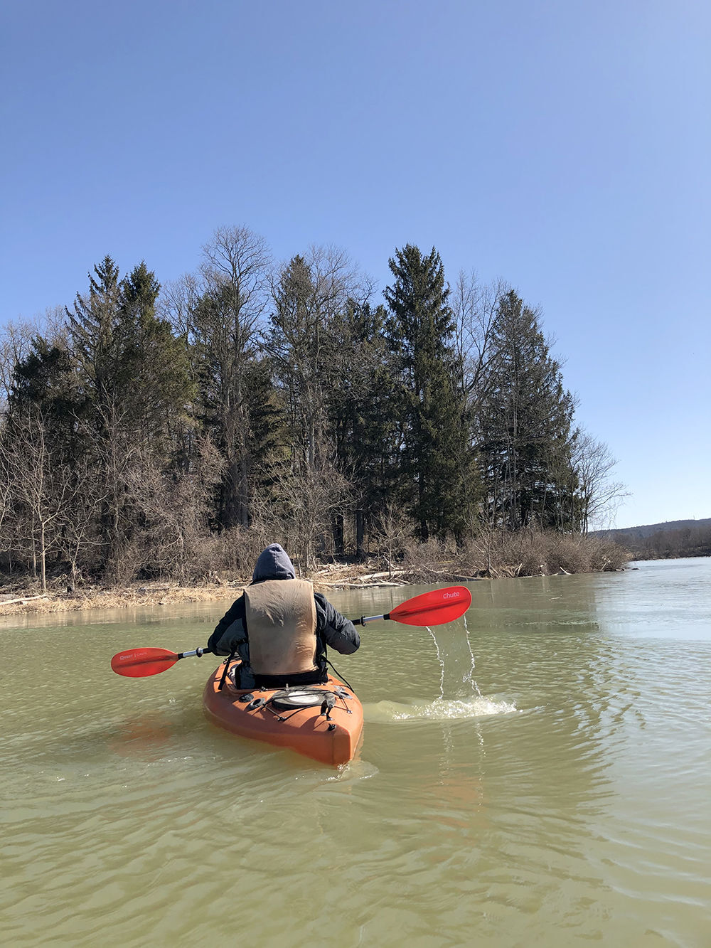Kayaking on Cowanesque