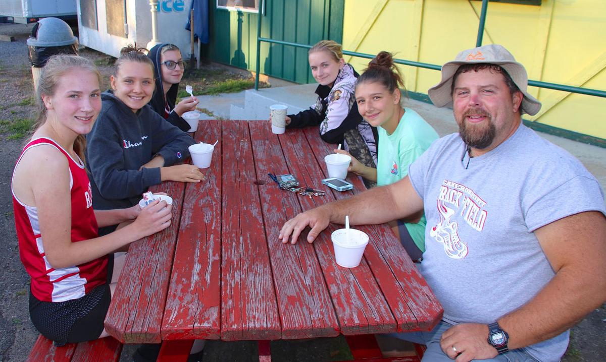 Port Allegany cross country team enjoys ice cream