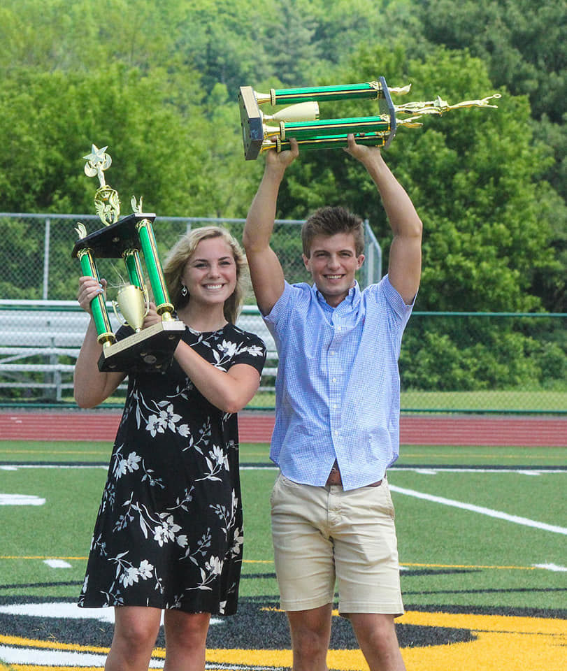 Brought, Wagaman take home top honors for Wellsboro