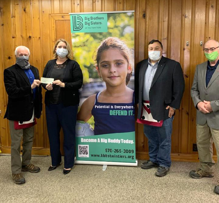 Wellsboro Masons support Big Brothers Big Sisters