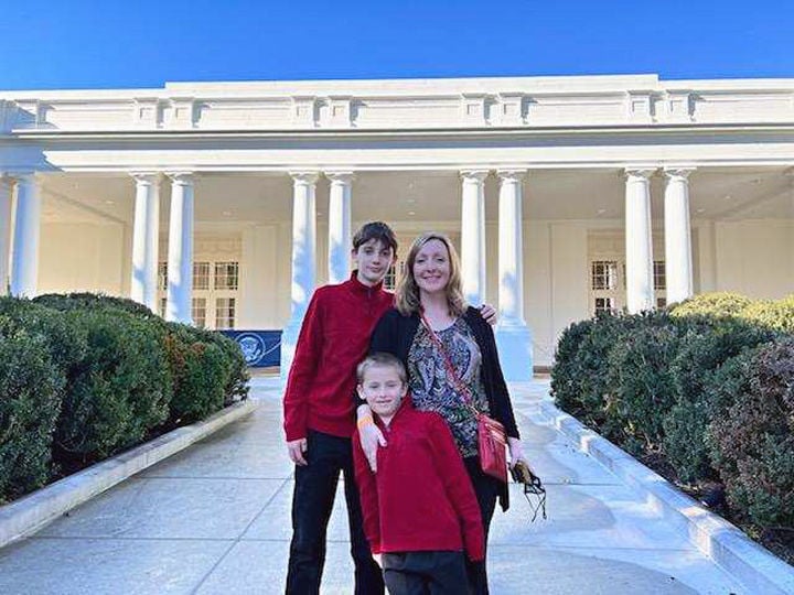 Bomba family at White House