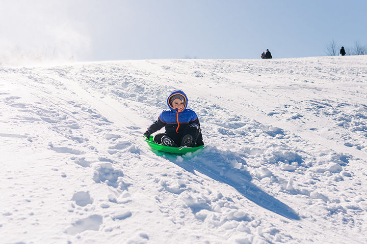 Family Sledding Day