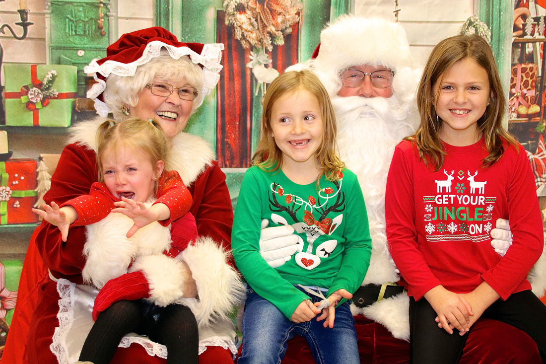 Not everyone is smiling for Santa