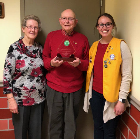 Lions Club member recognized