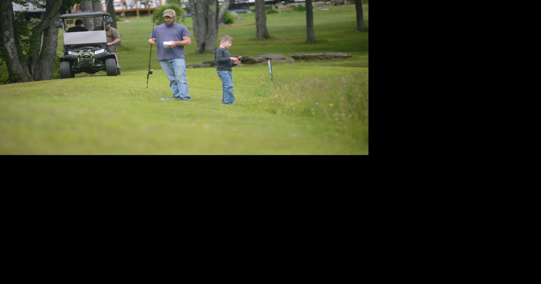 Father's Day and fishing at Tanglewood