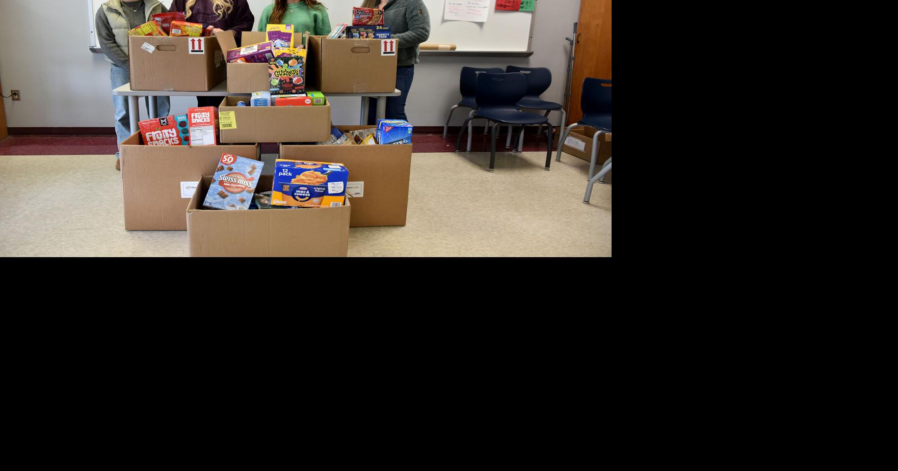Williamson students collect snacks, hygiene items for Goodies for Our ...