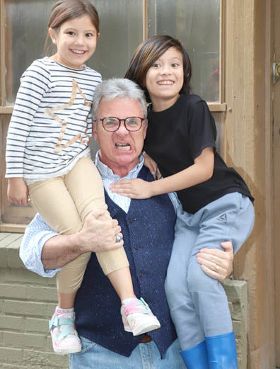 Scrooge and the two tiny Tims