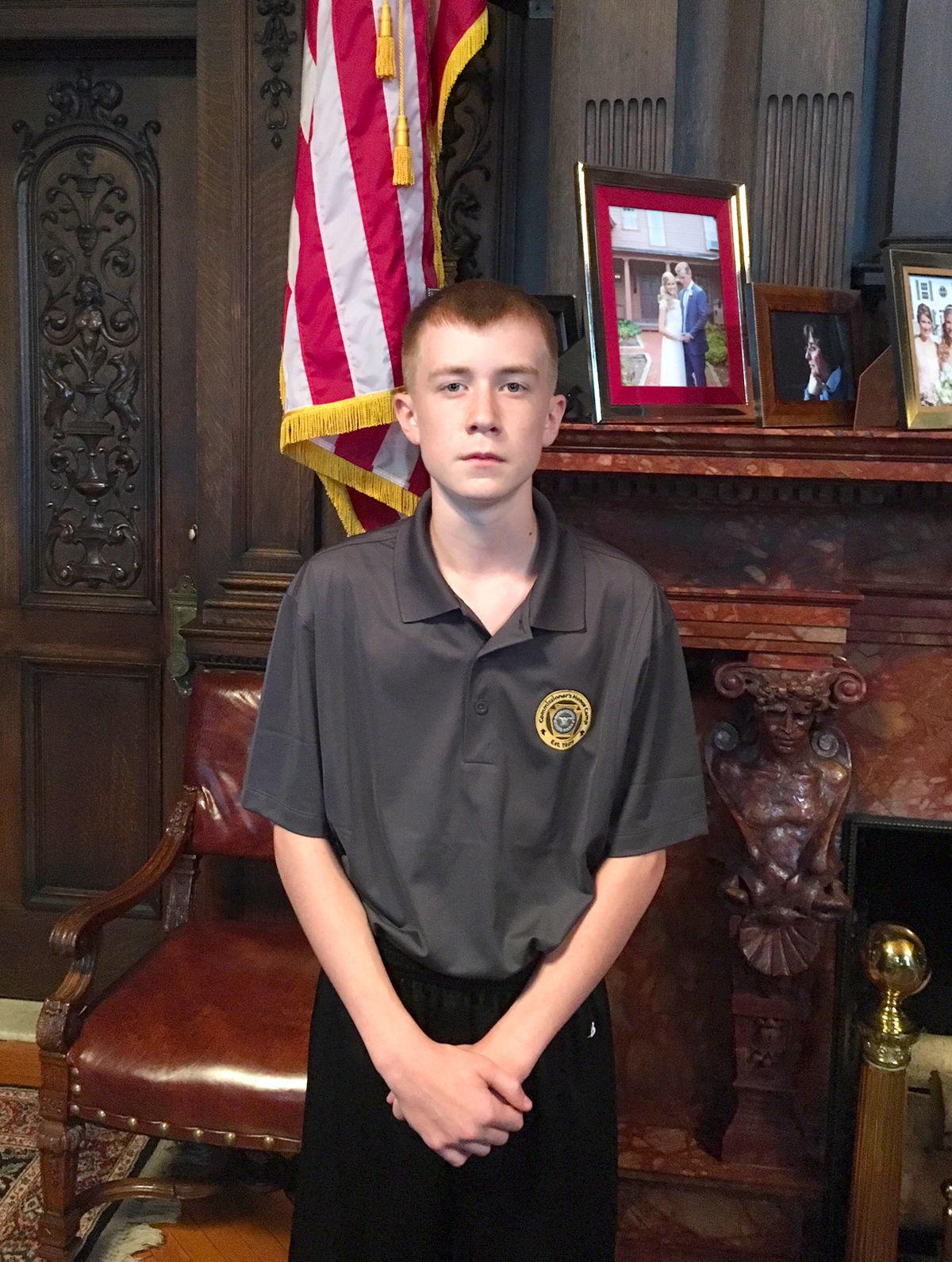 Sean McKean attends Pennsylvania State Commissioner’s honor camp