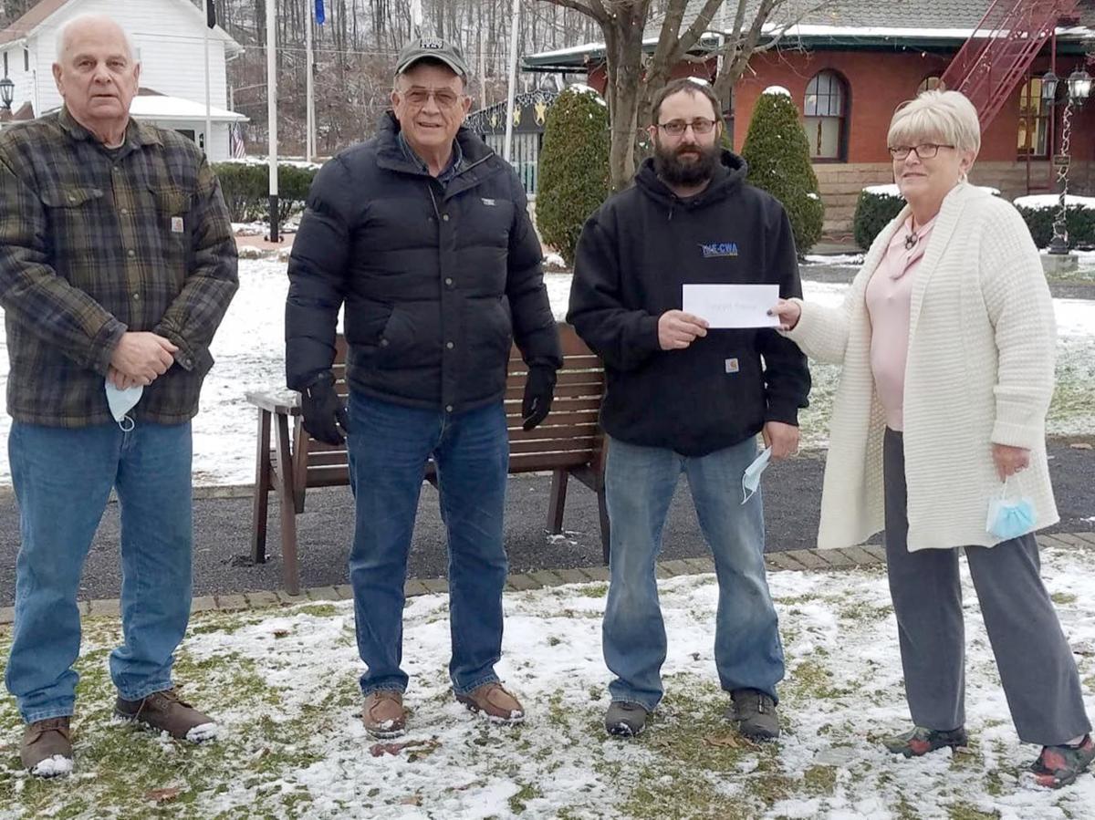 Local workers donate to build stage at arboretum