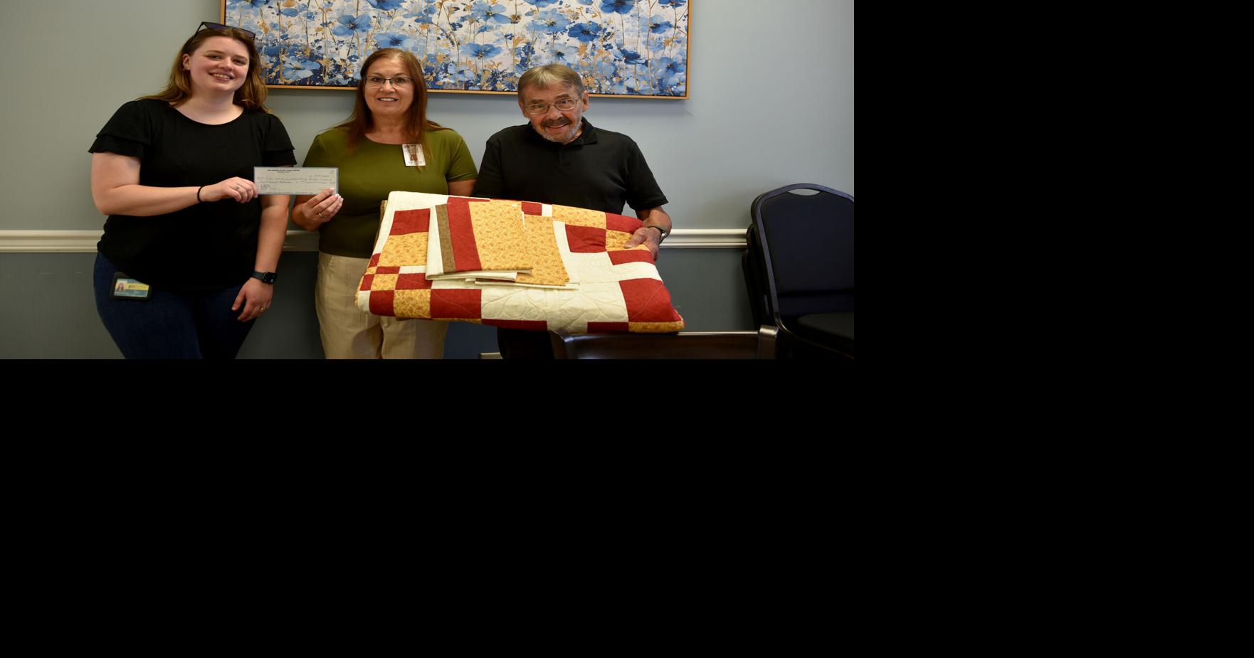 Center’s quilt raffle supports foster care