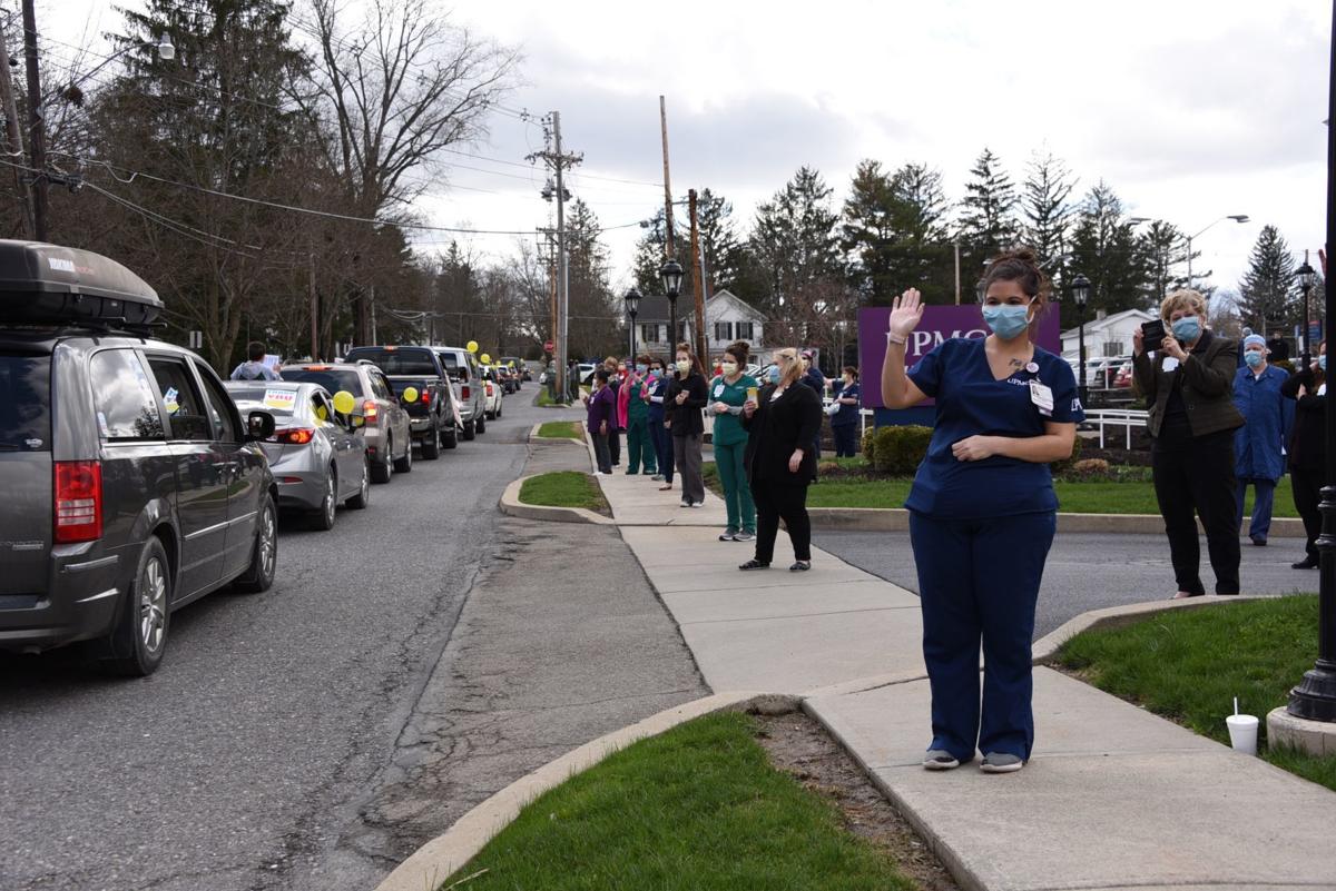 Residents salute health care workers