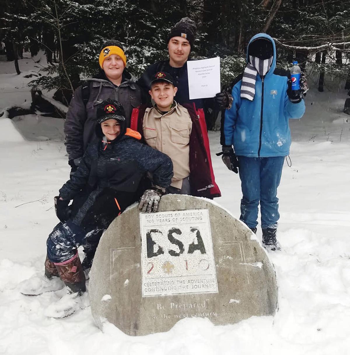 Troop 524 Attends Klondike