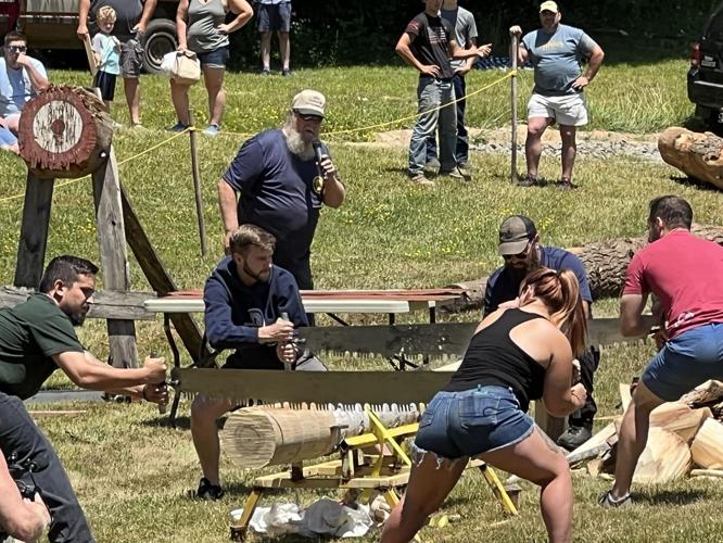 Record attendance at Bark Peelers' festival Local