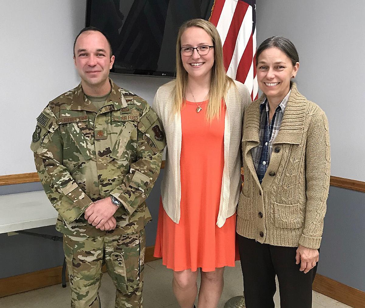 Lathrop receives first Lt. Richard Berrettini Nursing Scholarship