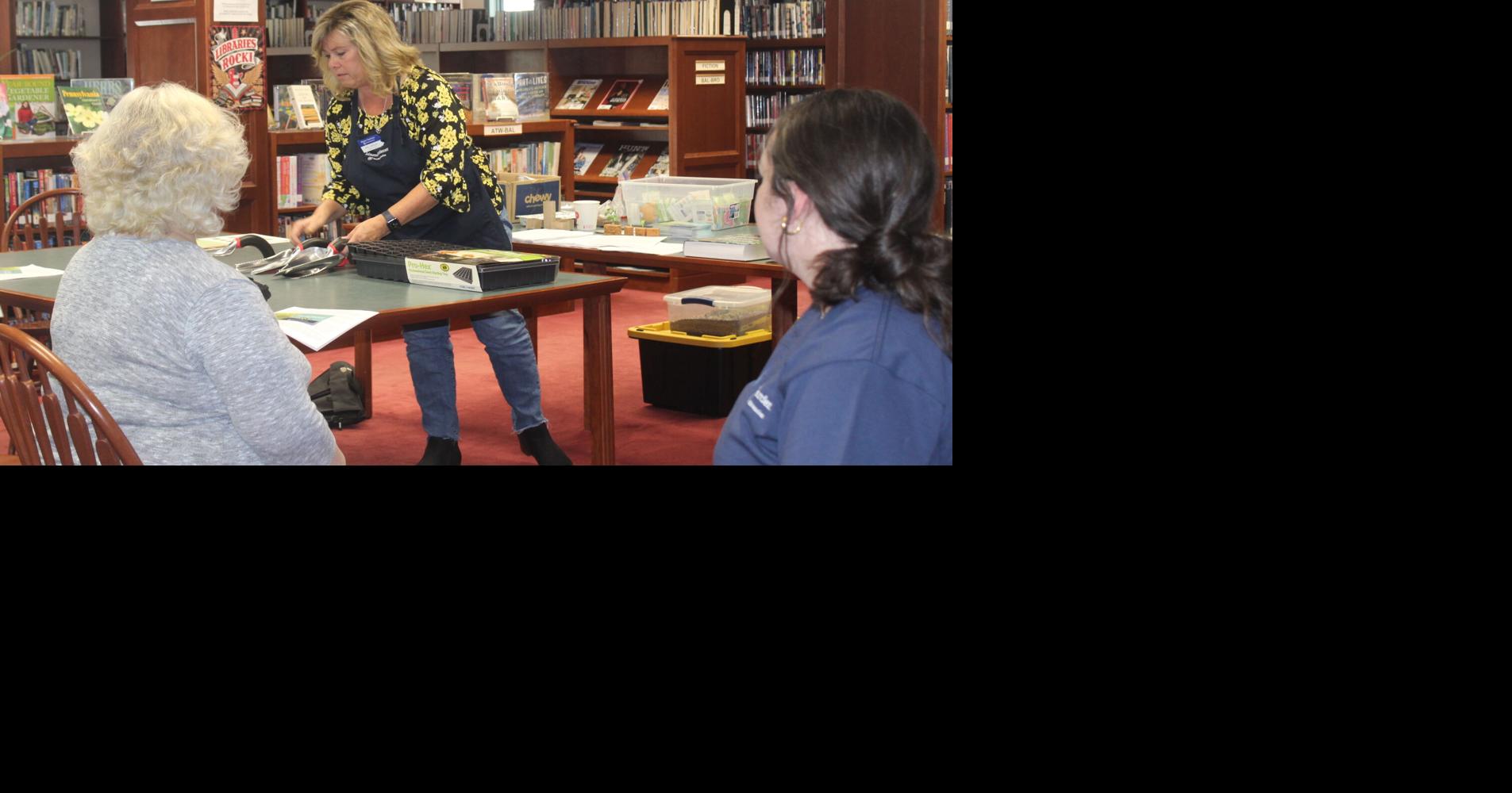 Library unveils seed library, holds gardening workshop | Community ...