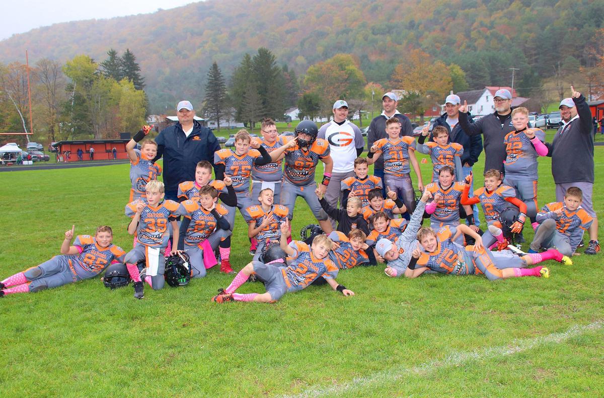 Port Allegany Youth Football Pony Division Title Winners