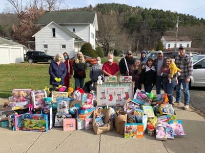 Gifts collected for Christmas House