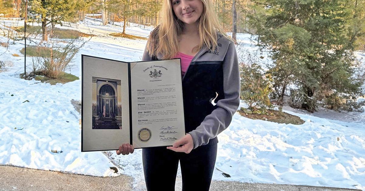 Kosek receives citation from Senator Yaw | Sports | tiogapublishing.com