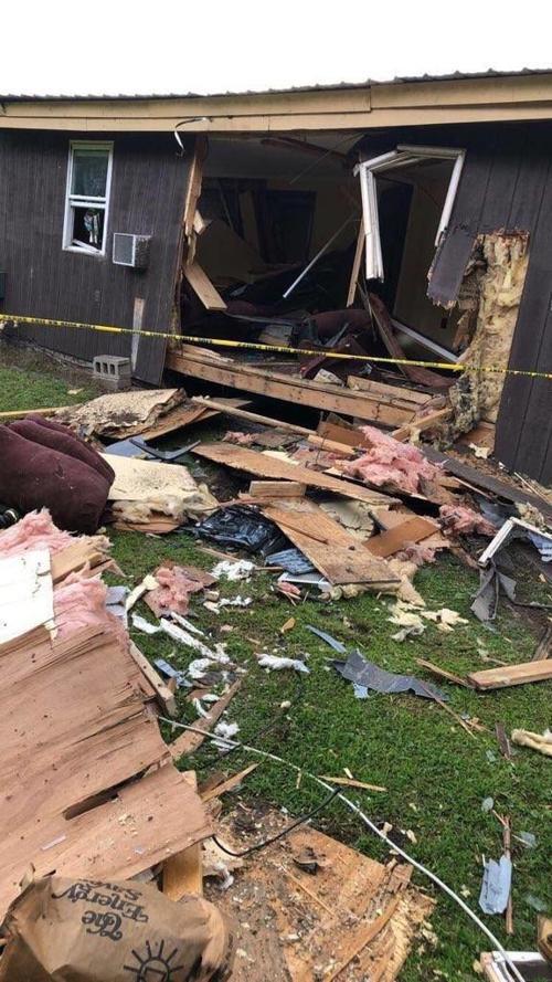 Car crashes into house