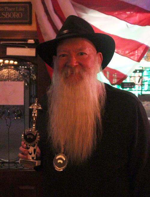 Beard competition comes down to a whisker