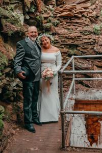 Ice Mine wedding
