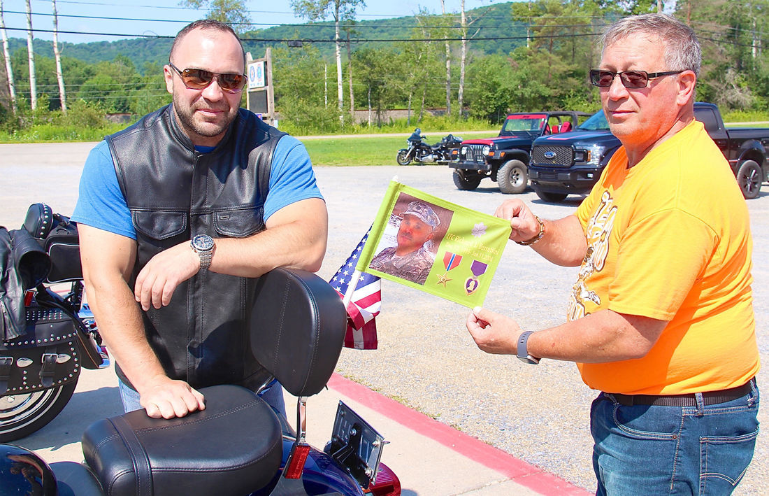 Motorcycle ride held in vet's memory