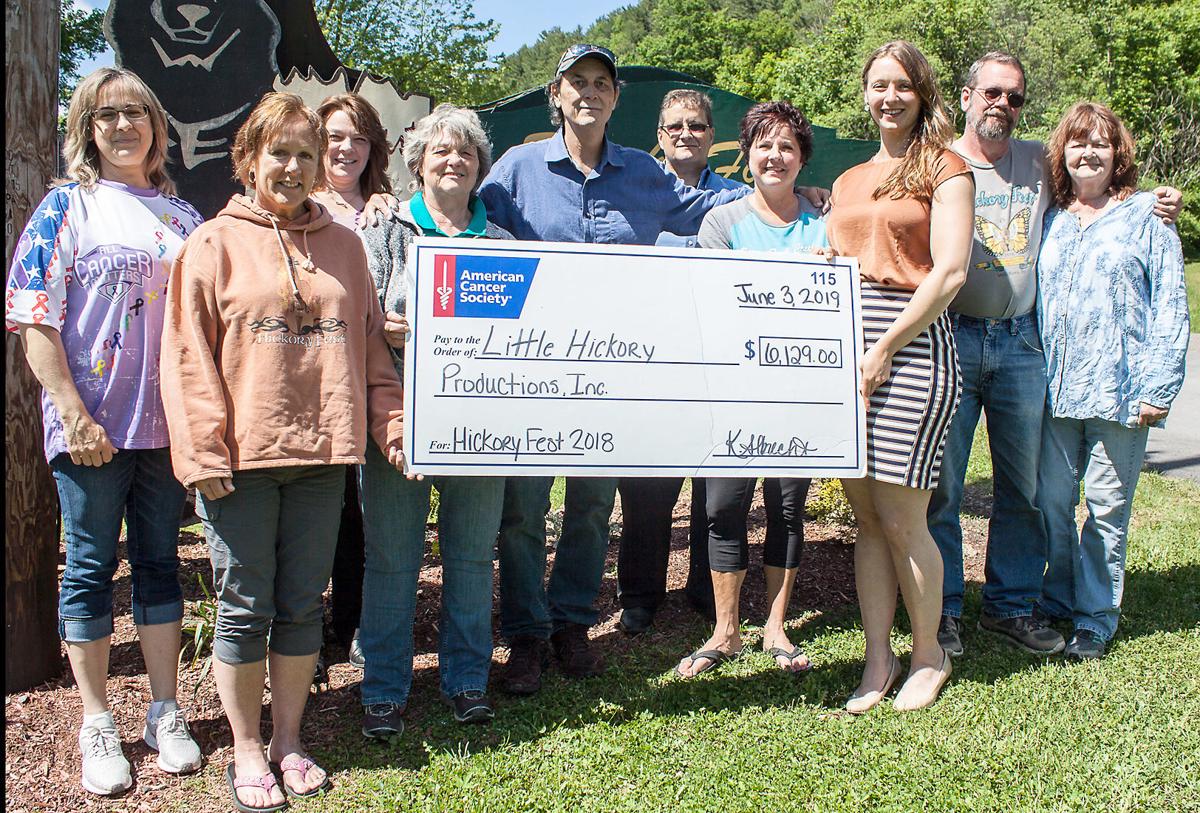 Hickory Fest gives to Relay
