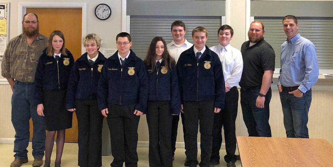 FFA students receive jackets