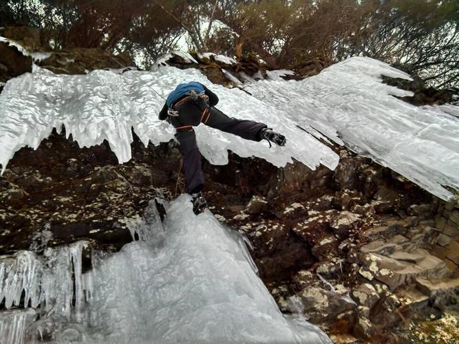 Ice, ice baby: ice climbers scale the heights | Special Sections ...