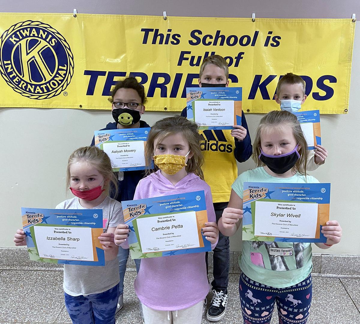 Mansfield honors Terrific Kids