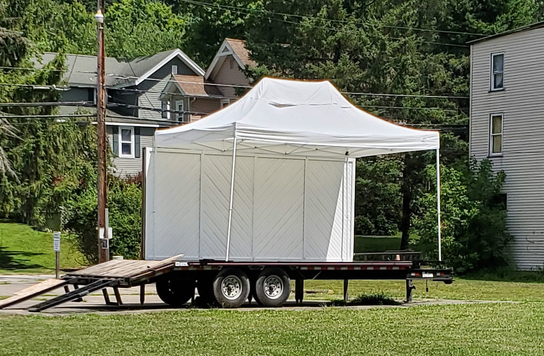 Groups sought to use Emporium stage