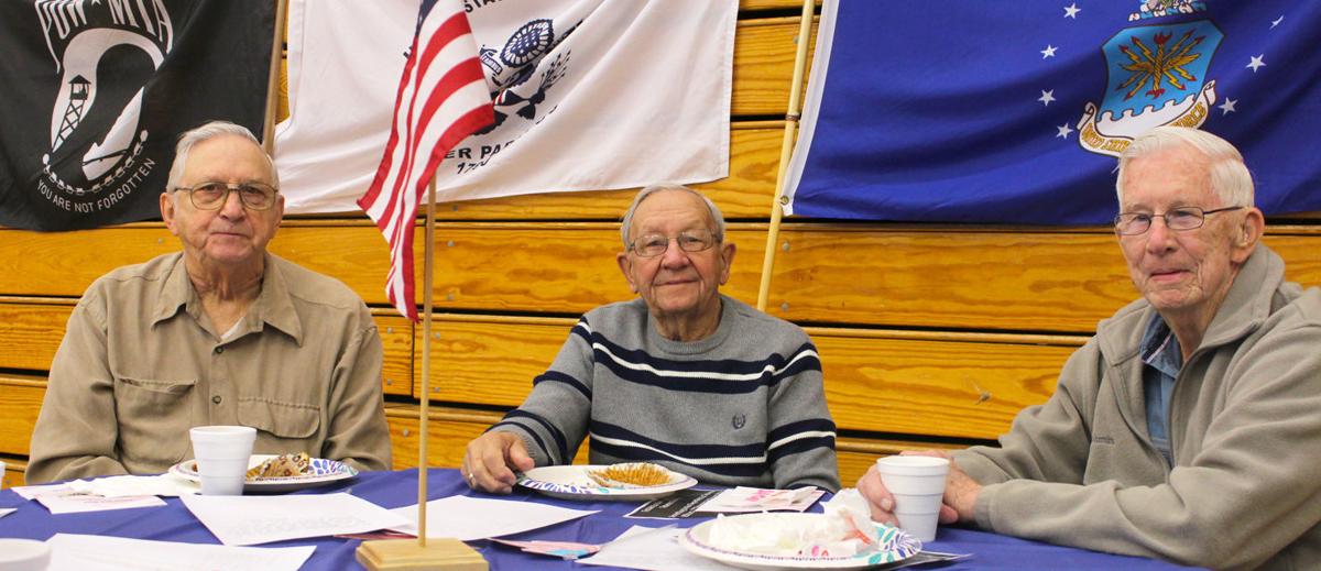 Williamson High School honors veterans with breakfast and assembly
