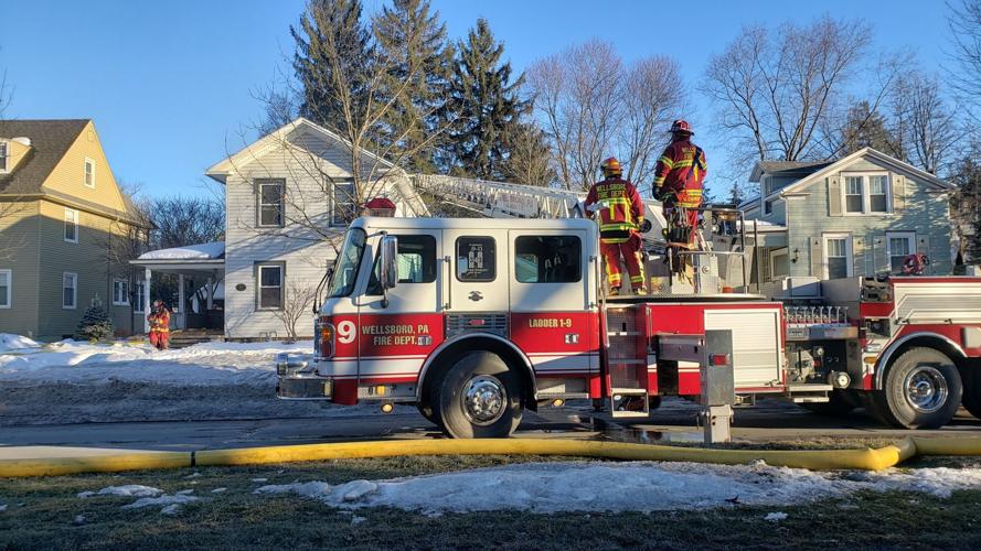 Fire destroys back porch on Wellsboro's Main Street Local