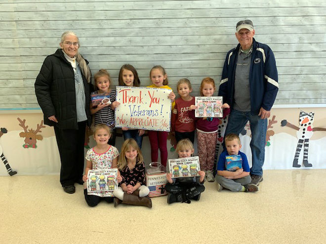 Students support veterans